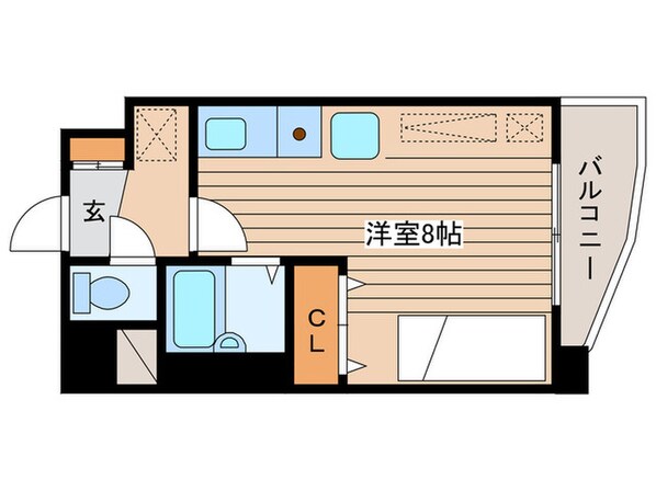 アンジェリ－ク・コアの物件間取画像